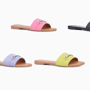Pink Flat Sandals